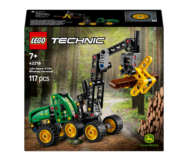 LEGO TECHNIC 42218 Harwester kołowy John Deere 1470H - 1473443 - zdjęcie